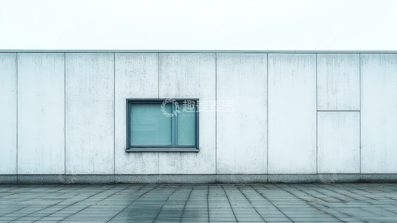 高清大图下载【趣麦麦图】简约现代建筑外墙与窗户