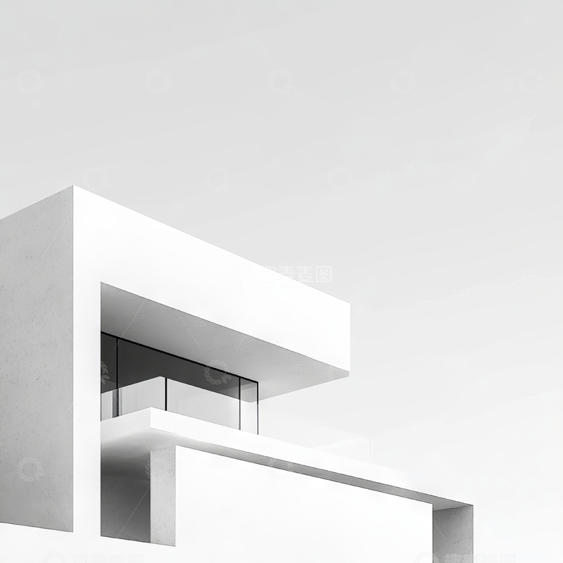 高清大图下载【趣麦麦图】现代建筑的简洁线条与空间感