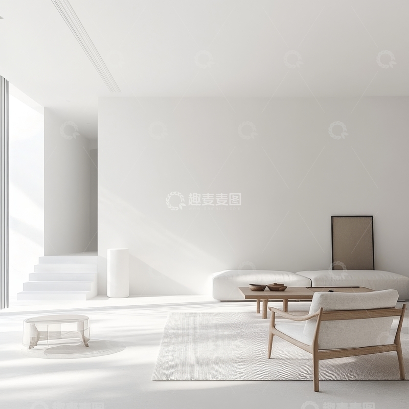 高清大图下载【趣麦麦图】简约现代客厅设计