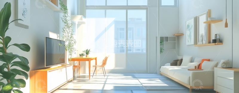 高清大图下载【趣麦麦图】现代简约客厅设计