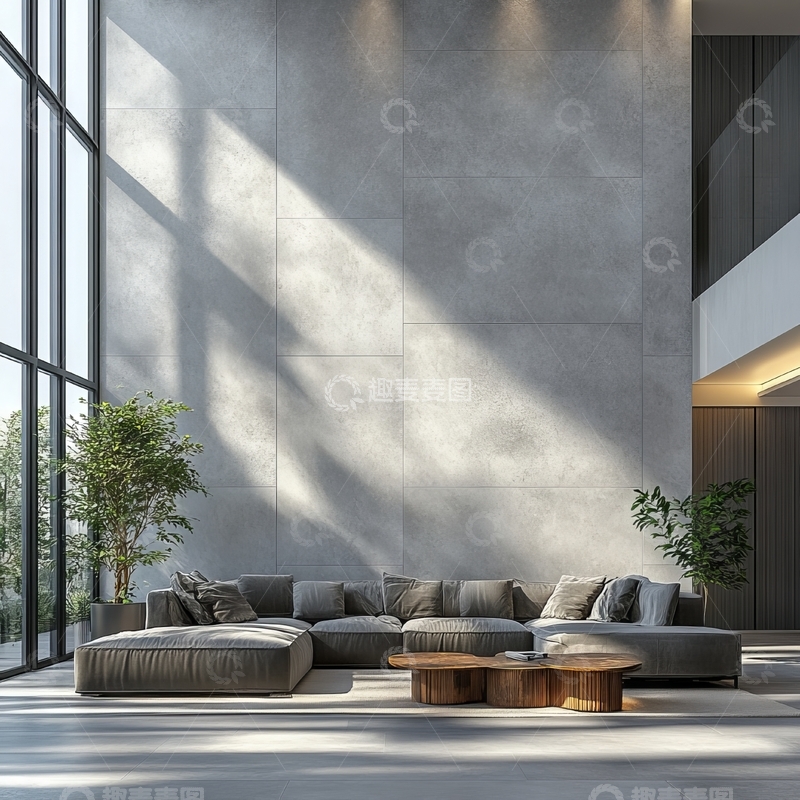 高清大图下载【趣麦麦图】现代简约客厅设计