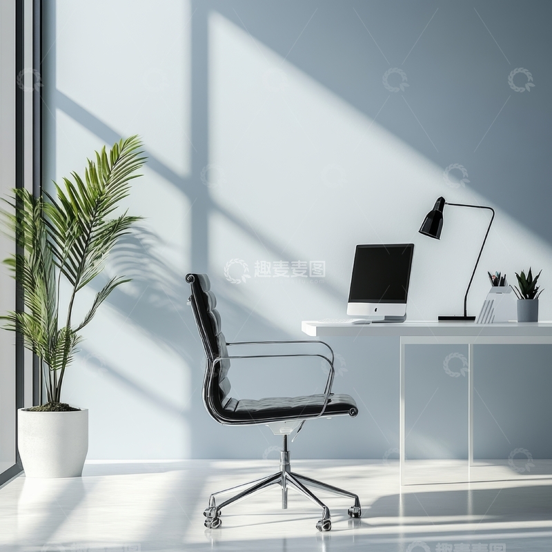 高清大图下载【趣麦麦图】现代简约办公室内部设计