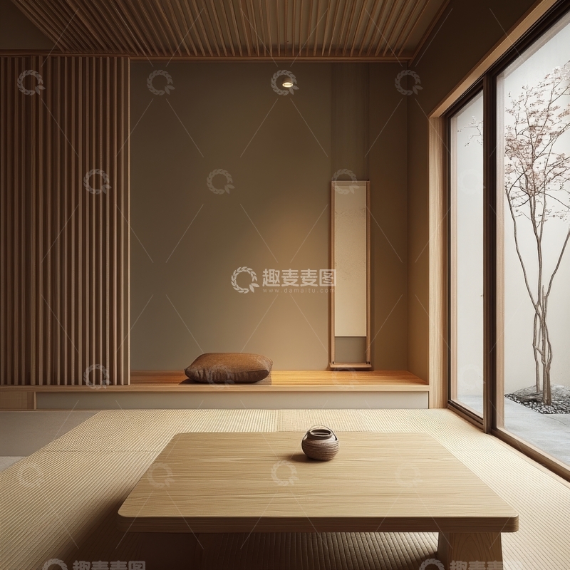 高清大图下载【趣麦麦图】简约日式室内设计