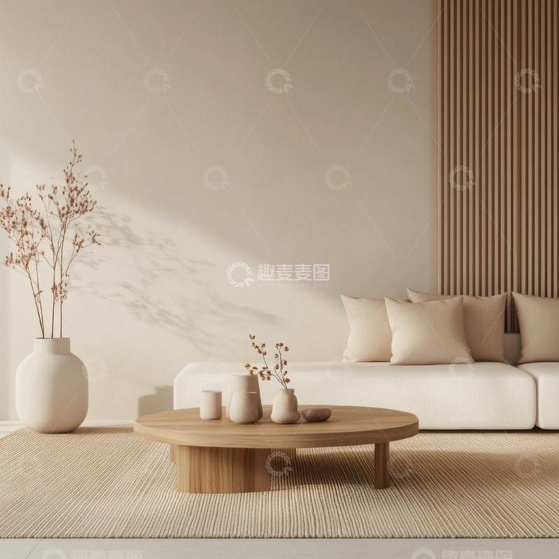 高清大图下载【趣麦麦图】简约现代客厅设计