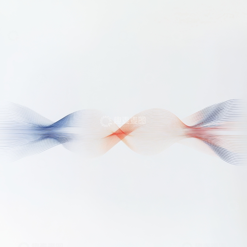 高清大图下载【趣麦麦图】渐变色波形图案