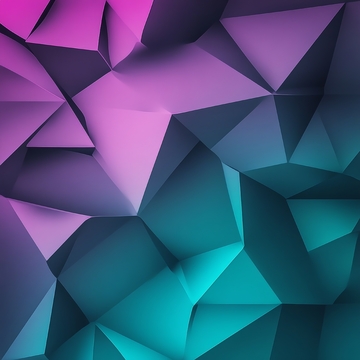 紫蓝渐变多边形抽象背景