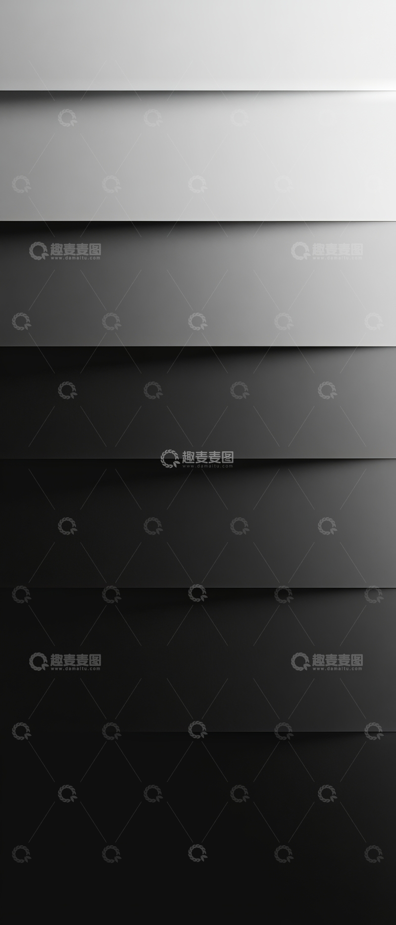高清大图下载【趣麦麦图】渐变黑色水平条纹背景