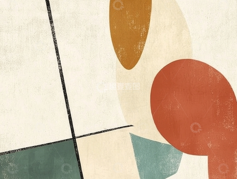 高清大图下载【趣麦麦图】抽象几何图形艺术背景