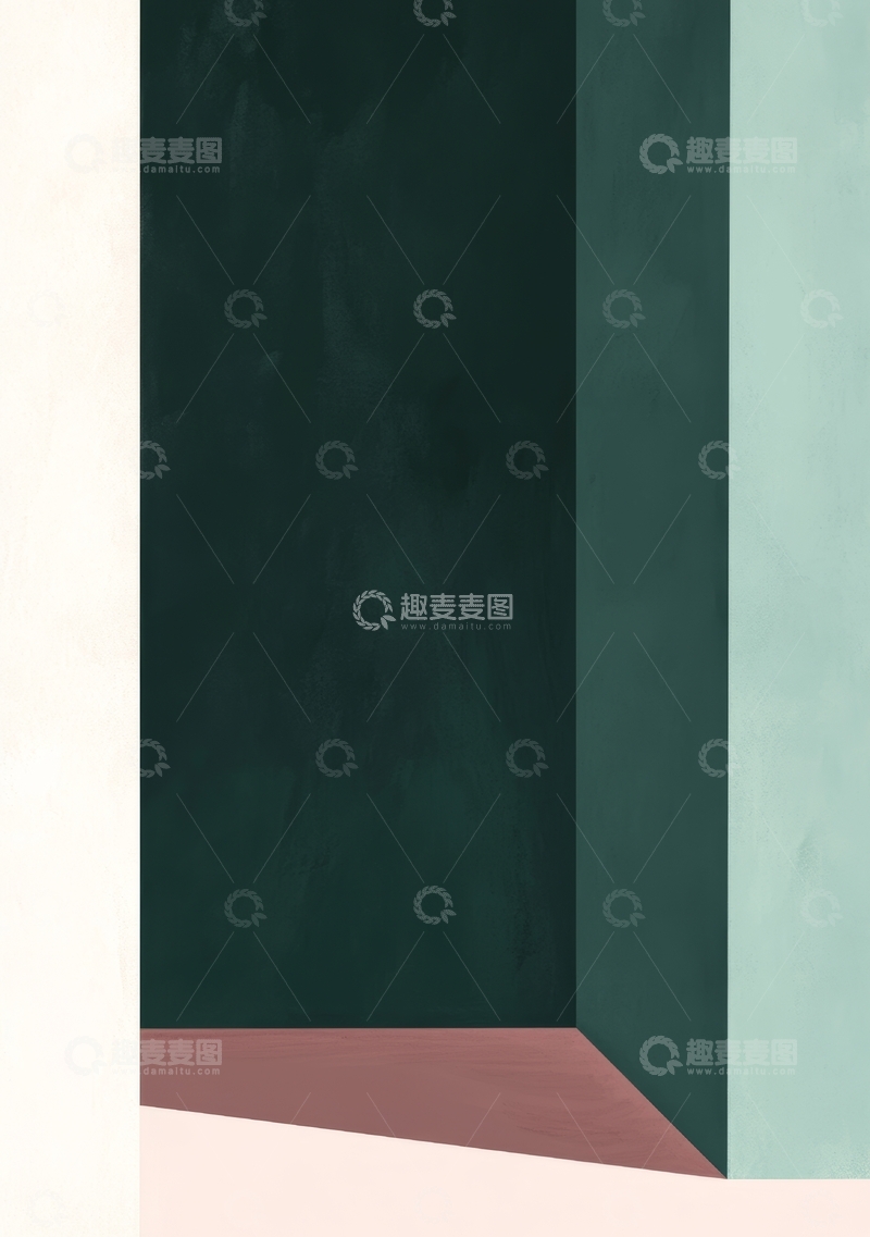 高清大图下载【趣麦麦图】几何色块拼接艺术