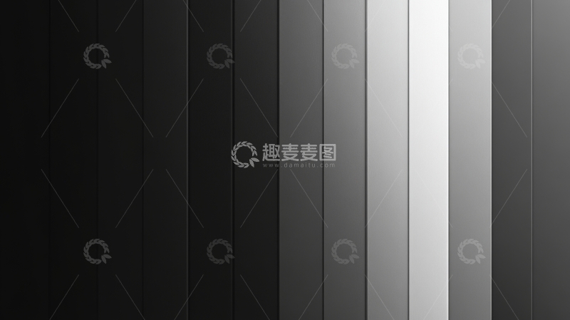 高清大图下载【趣麦麦图】黑白渐变条纹背景