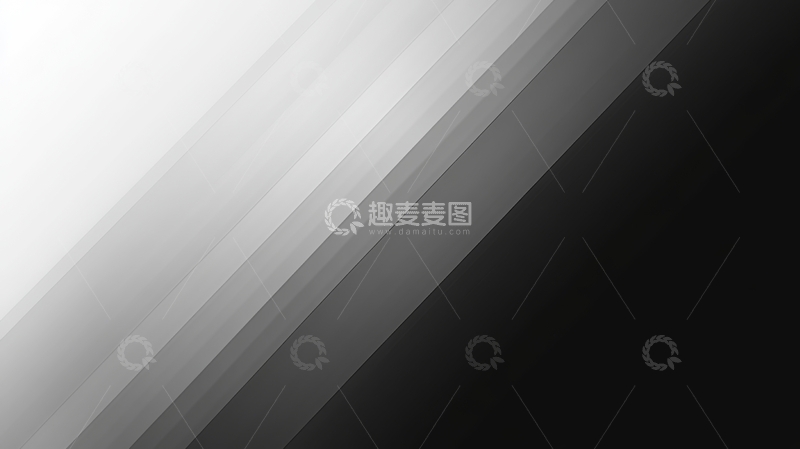 高清大图下载【趣麦麦图】-黑白渐变条纹背景