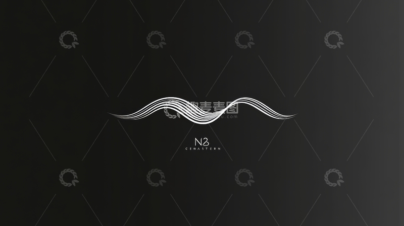 高清大图下载【趣麦麦图】-简约线条艺术标识设计