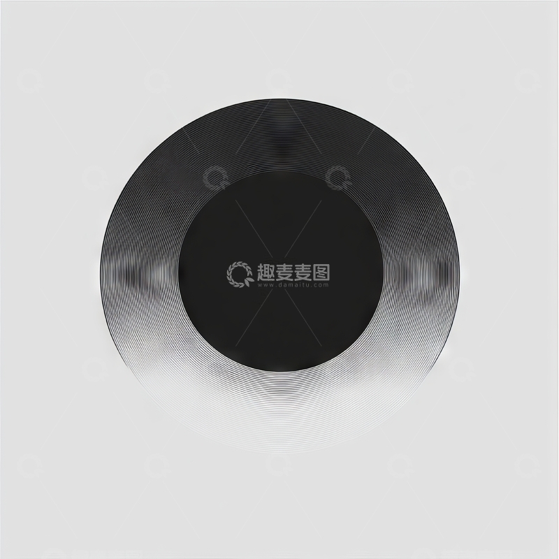 高清大图下载【趣麦麦图】同心圆设计的抽象图案