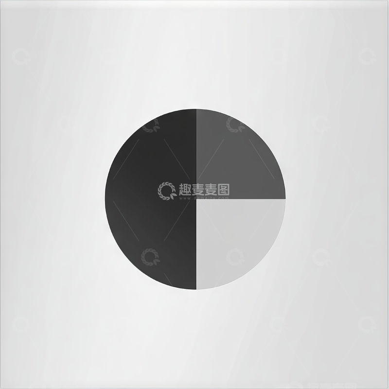 高清大图下载【趣麦麦图】渐变色块圆形图案