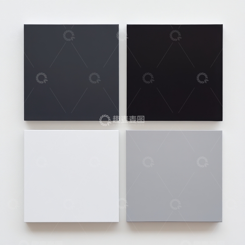 高清大图下载【趣麦麦图】四色方块排列组合