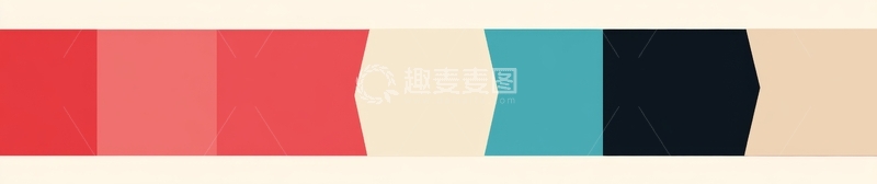 高清大图下载【趣麦麦图】彩色条纹图案设计