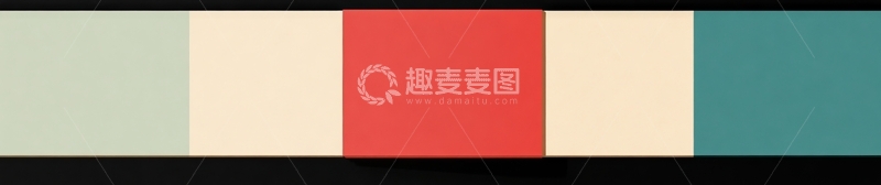 高清大图下载【趣麦麦图】彩色条纹图案设计