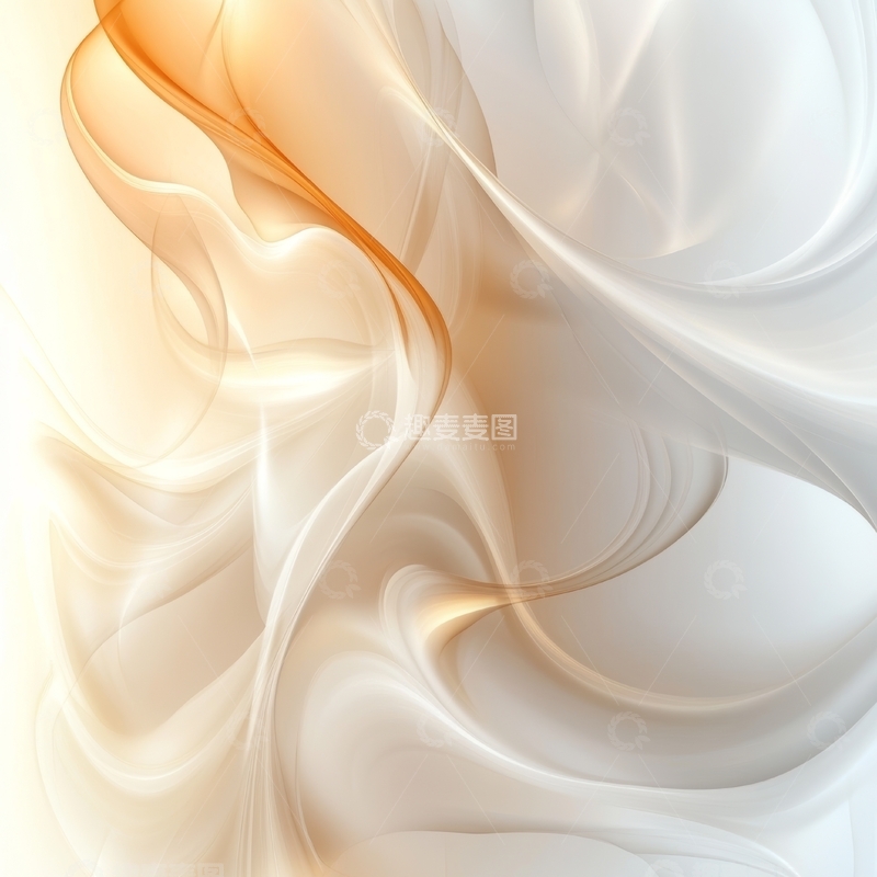 高清大图下载【趣麦麦图】柔和曲线的抽象艺术背景