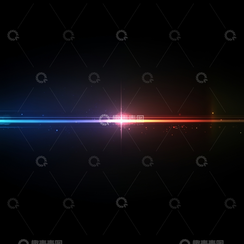 高清大图下载【趣麦麦图】光束交汇的黑暗背景