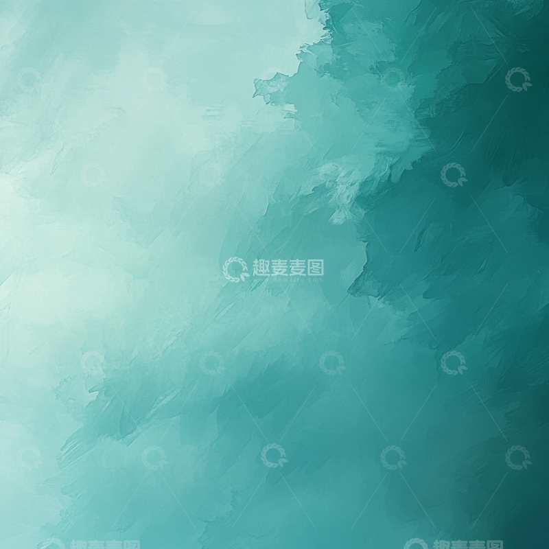 高清大图下载【趣麦麦图】渐变蓝绿色抽象艺术背景