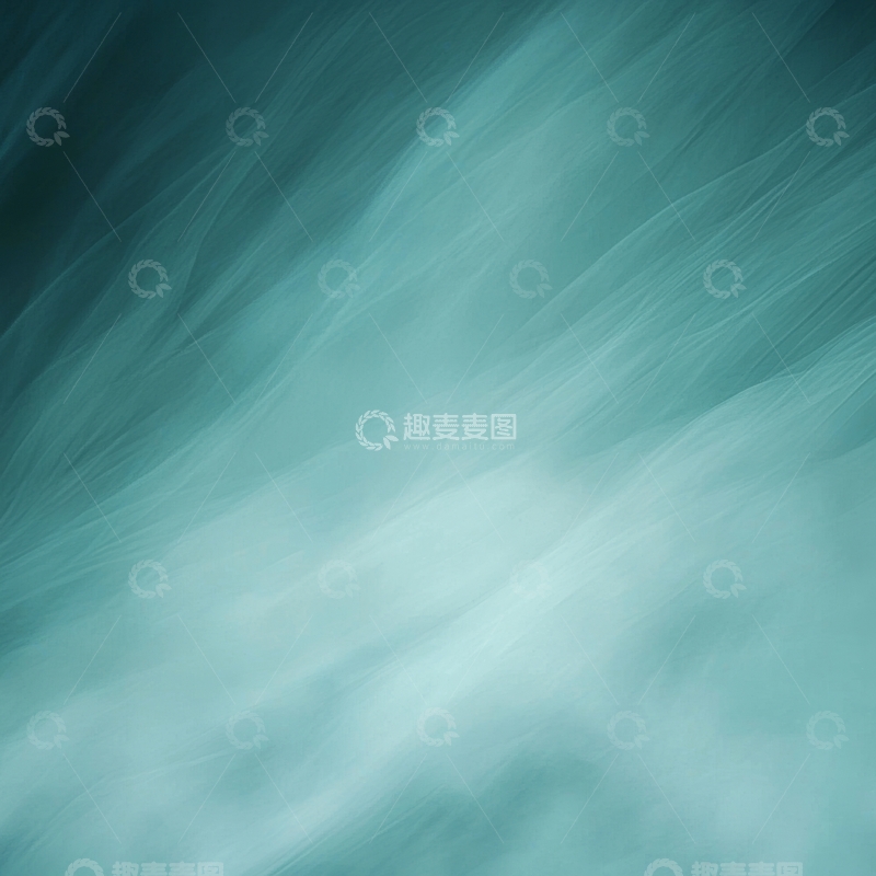 高清大图下载【趣麦麦图】流动的青绿色抽象背景