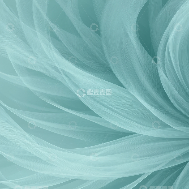 高清大图下载【趣麦麦图】淡雅青色的流动纹理背景