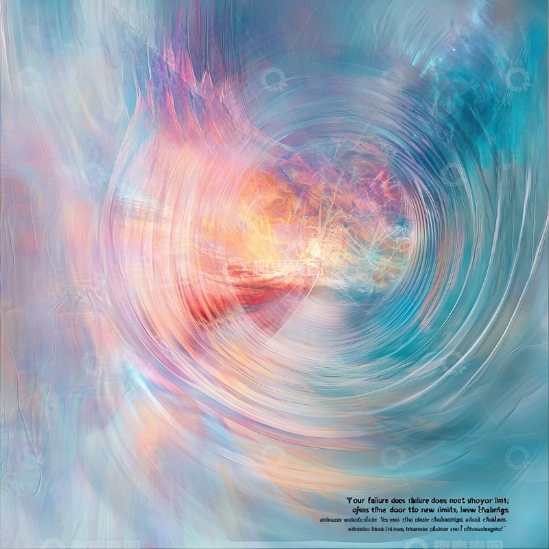 高清大图下载【趣麦麦图】色彩漩涡的抽象艺术