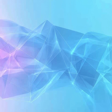 蓝色多边形抽象背景