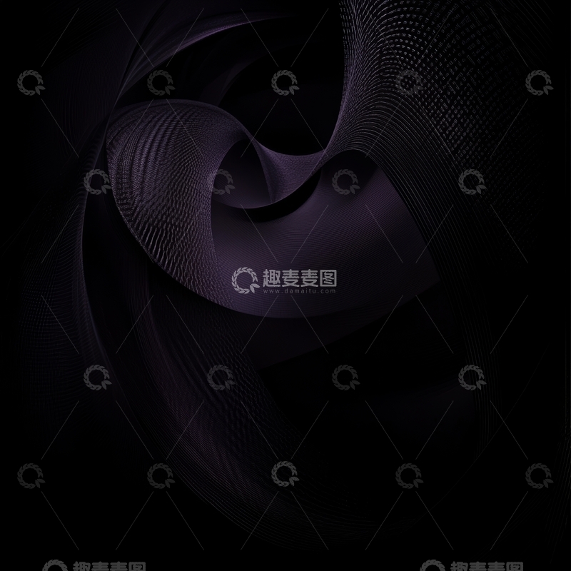 高清大图下载【趣麦麦图】深色螺旋纹理背景