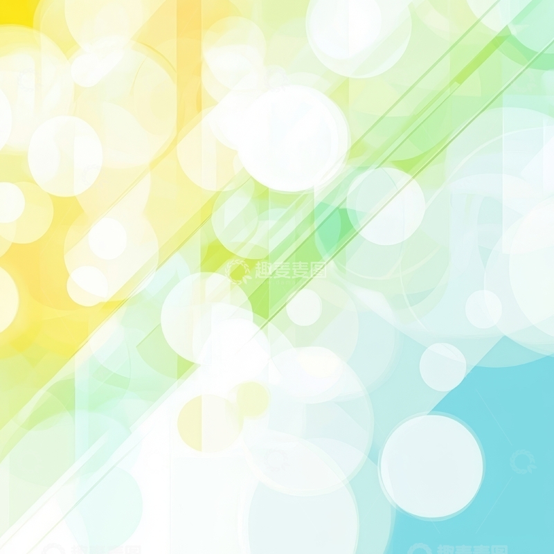 高清大图下载【趣麦麦图】渐变色彩与光斑交织的抽象背景