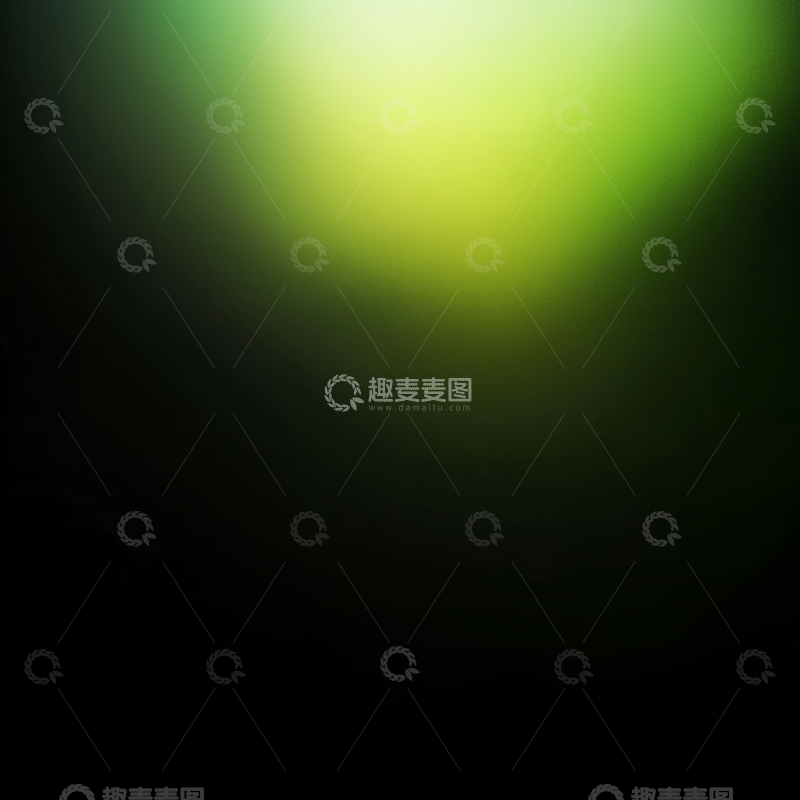 高清大图下载【趣麦麦图】绿色光晕的抽象背景