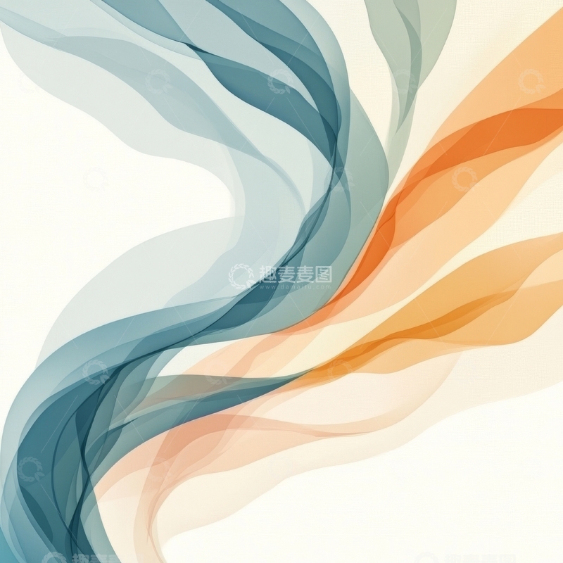 高清大图下载【趣麦麦图】流动色彩的抽象艺术背景