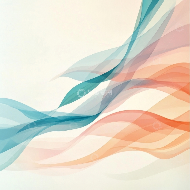 高清大图下载【趣麦麦图】色彩流动的抽象背景