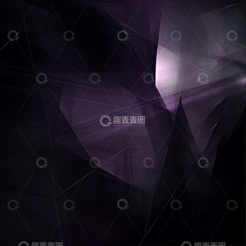 高清大图下载【趣麦麦图】深色抽象几何图案