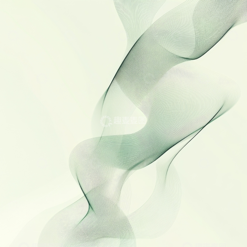 高清大图下载【趣麦麦图】淡雅烟雾的抽象流动