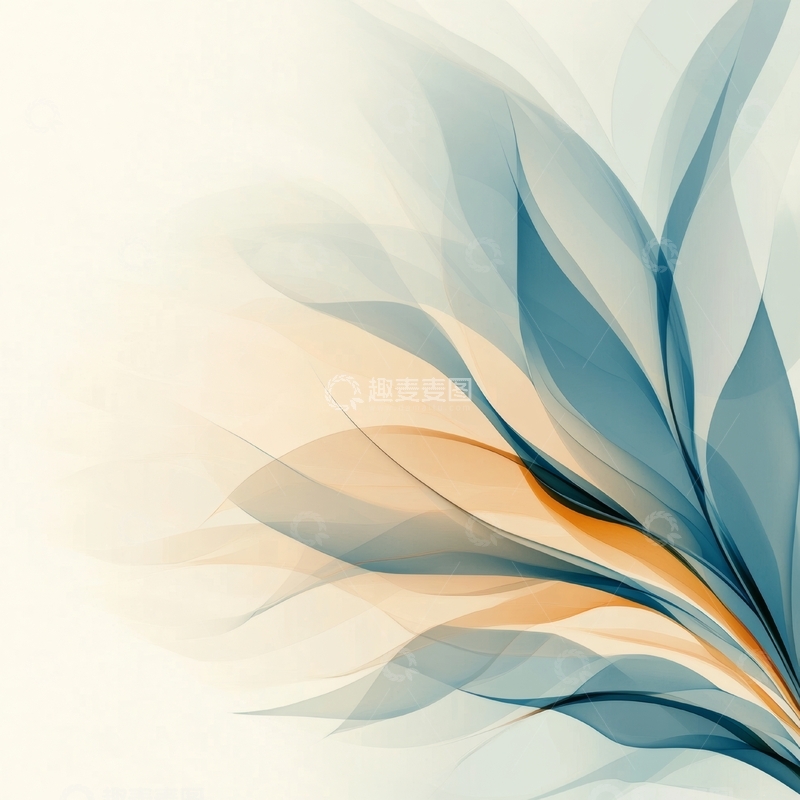 高清大图下载【趣麦麦图】抽象流动色彩背景