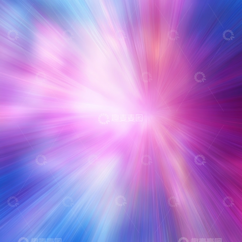 高清大图下载【趣麦麦图】色彩斑斓的放射状抽象背景
