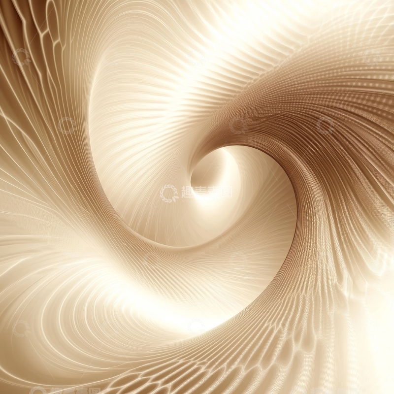 高清大图下载【趣麦麦图】金色螺旋纹理背景