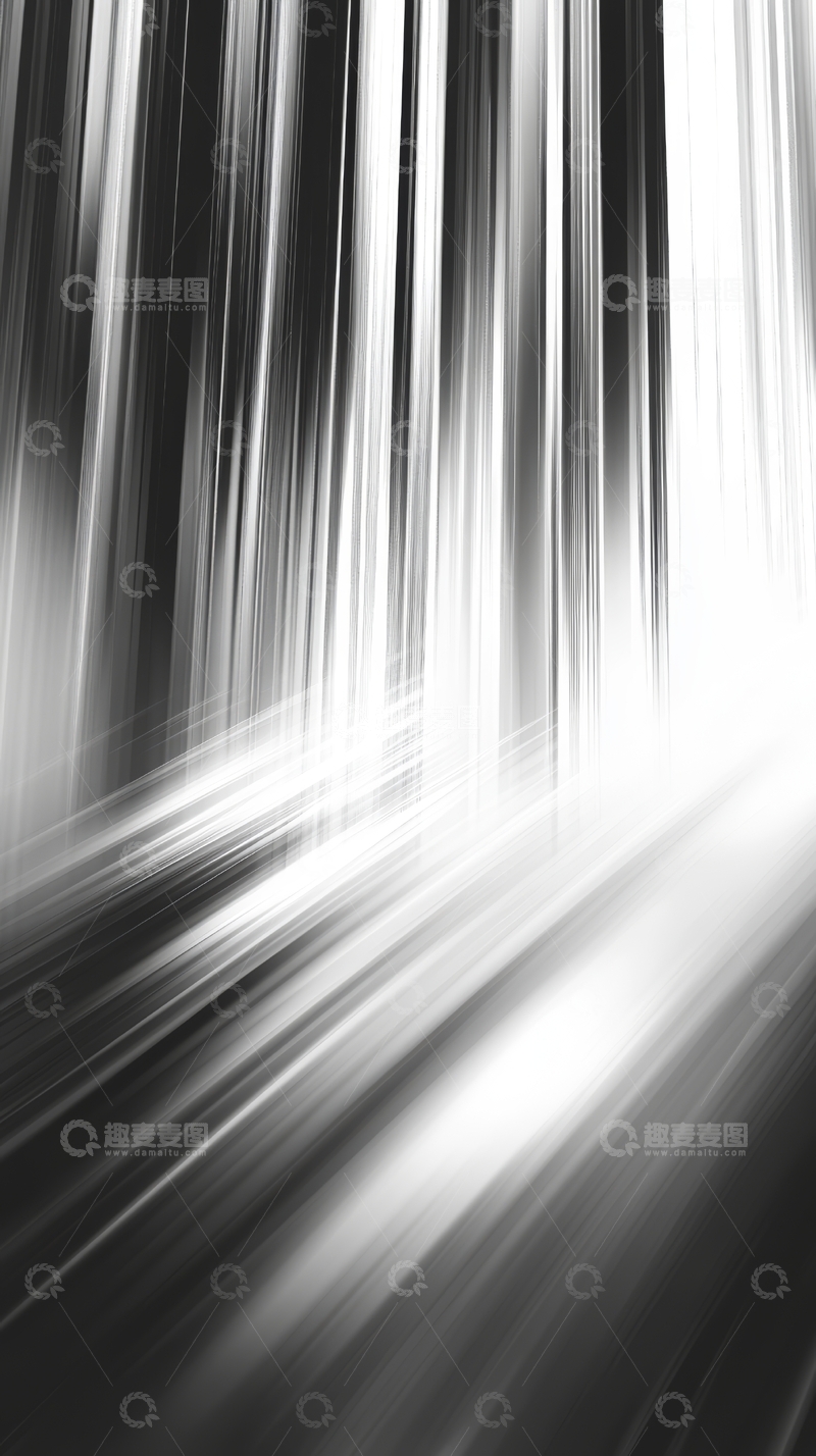 高清大图下载【趣麦麦图】黑白光影交错的抽象背景