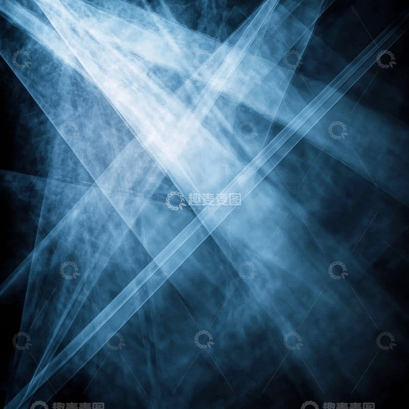 高清大图下载【趣麦麦图】蓝色光影交织的抽象图案