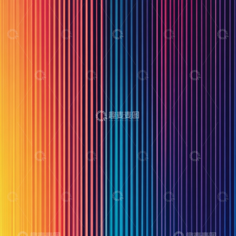 高清大图下载【趣麦麦图】渐变色彩垂直条纹背景