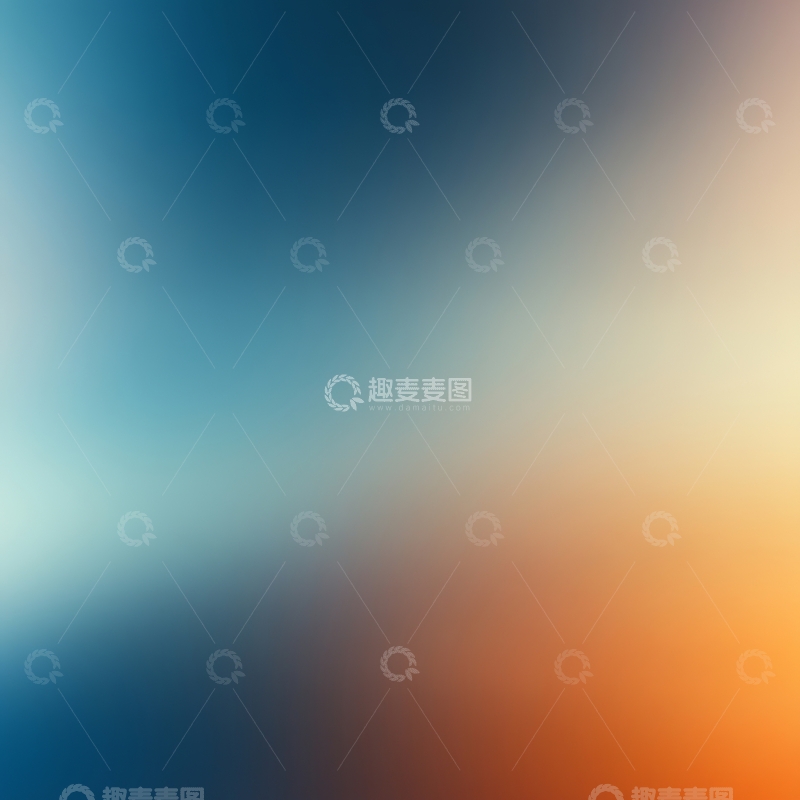 高清大图下载【趣麦麦图】渐变色彩模糊背景