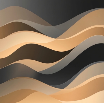 抽象波浪层叠背景