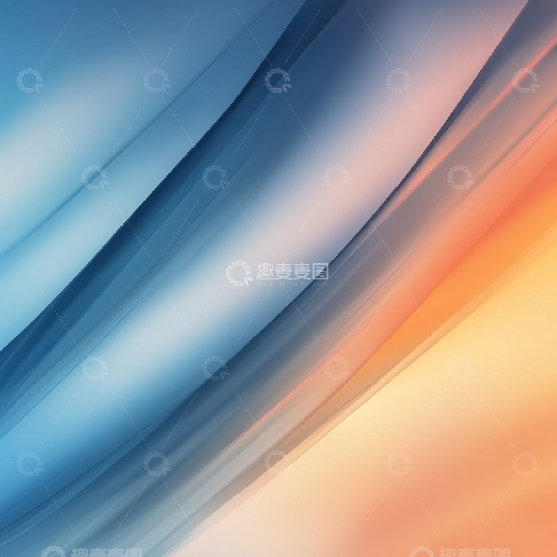 高清大图下载【趣麦麦图】渐变色彩流动背景
