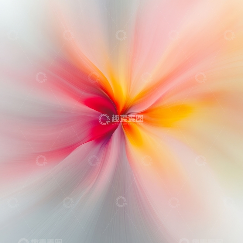 高清大图下载【趣麦麦图】色彩斑斓的抽象漩涡图案