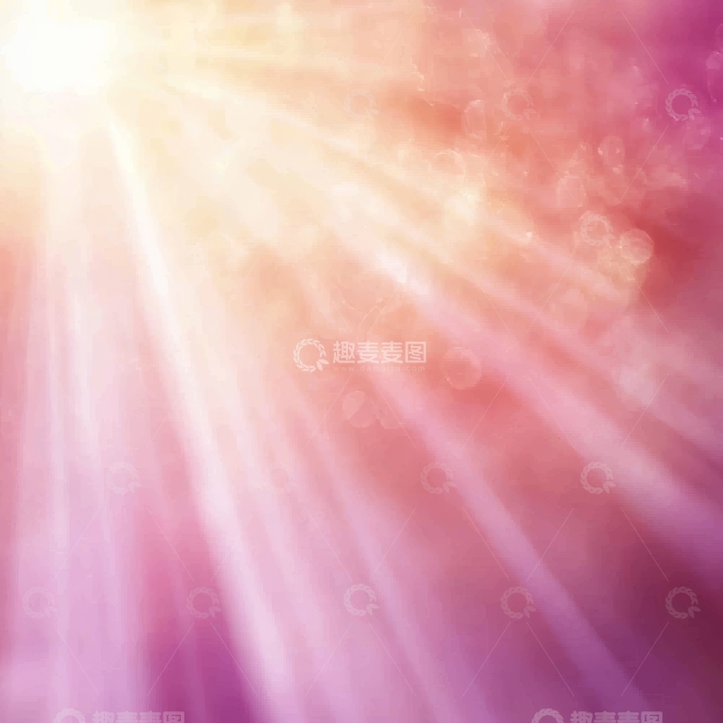 高清大图下载【趣麦麦图】光芒四射的梦幻色彩背景