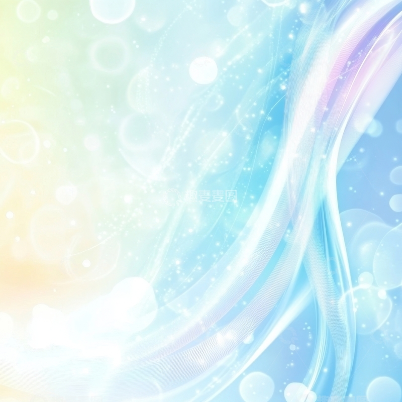 高清大图下载【趣麦麦图】梦幻色彩渐变背景