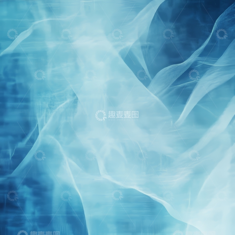 高清大图下载【趣麦麦图】蓝色烟雾抽象背景