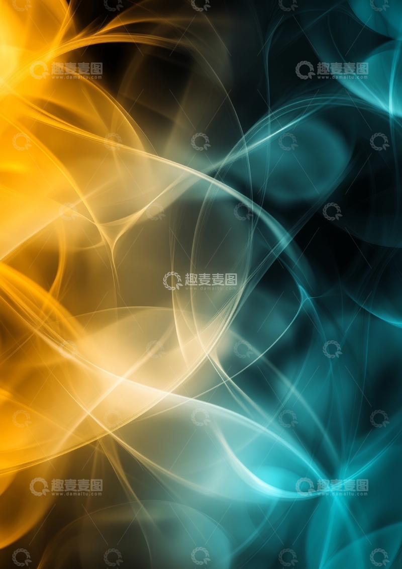 高清大图下载【趣麦麦图】光影交织的抽象色彩背景