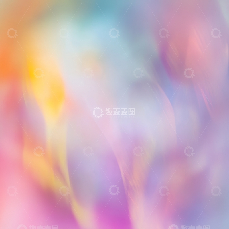 高清大图下载【趣麦麦图】柔和色彩的抽象流动背景